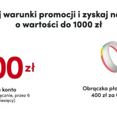 Promocja PKO BP: do 600 zł zwrotu na konto i obrączka płatnicza 400 zł za 0 zł. Sprawdź tabelę opłat i prowizji dla klientów indywidualnych.