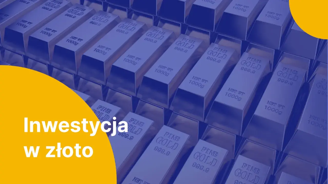 Inwestycja w złoto: prognozy i analizy. Sztabki złota symbolizują bezpieczeństwo i stabilność.