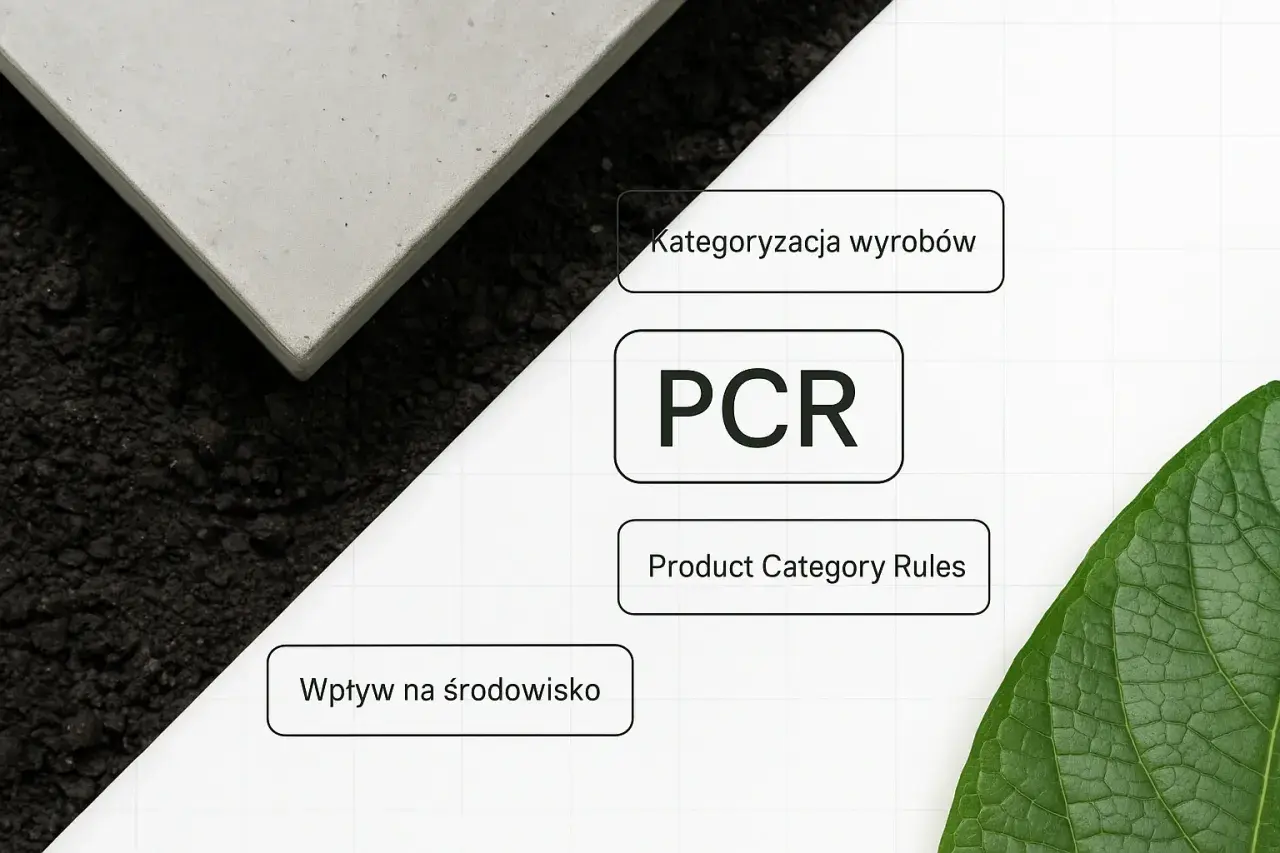 PCR - Product Category Rules. Klucz do kategoryzacji wyrobów i wpływu na środowisko.